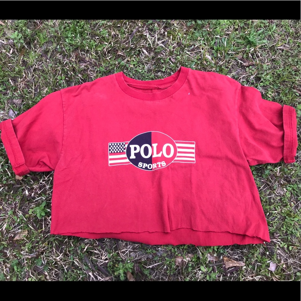 Polo crop top